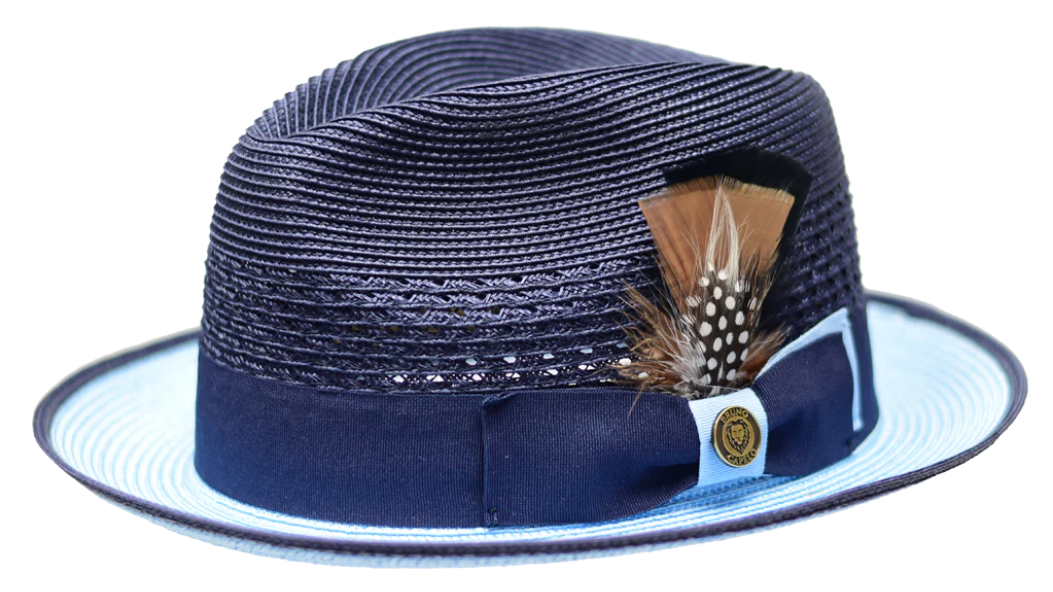 Men's Straw Dress Hat by Bruno Capelo