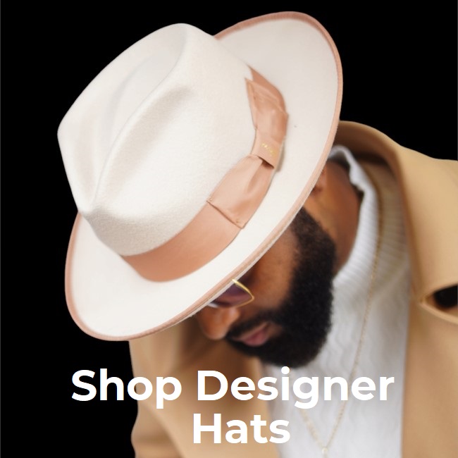 man wearing a mens stylish hat by AlligatorBoss.com