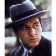 Michael Corleone Wearing Homburg Hat